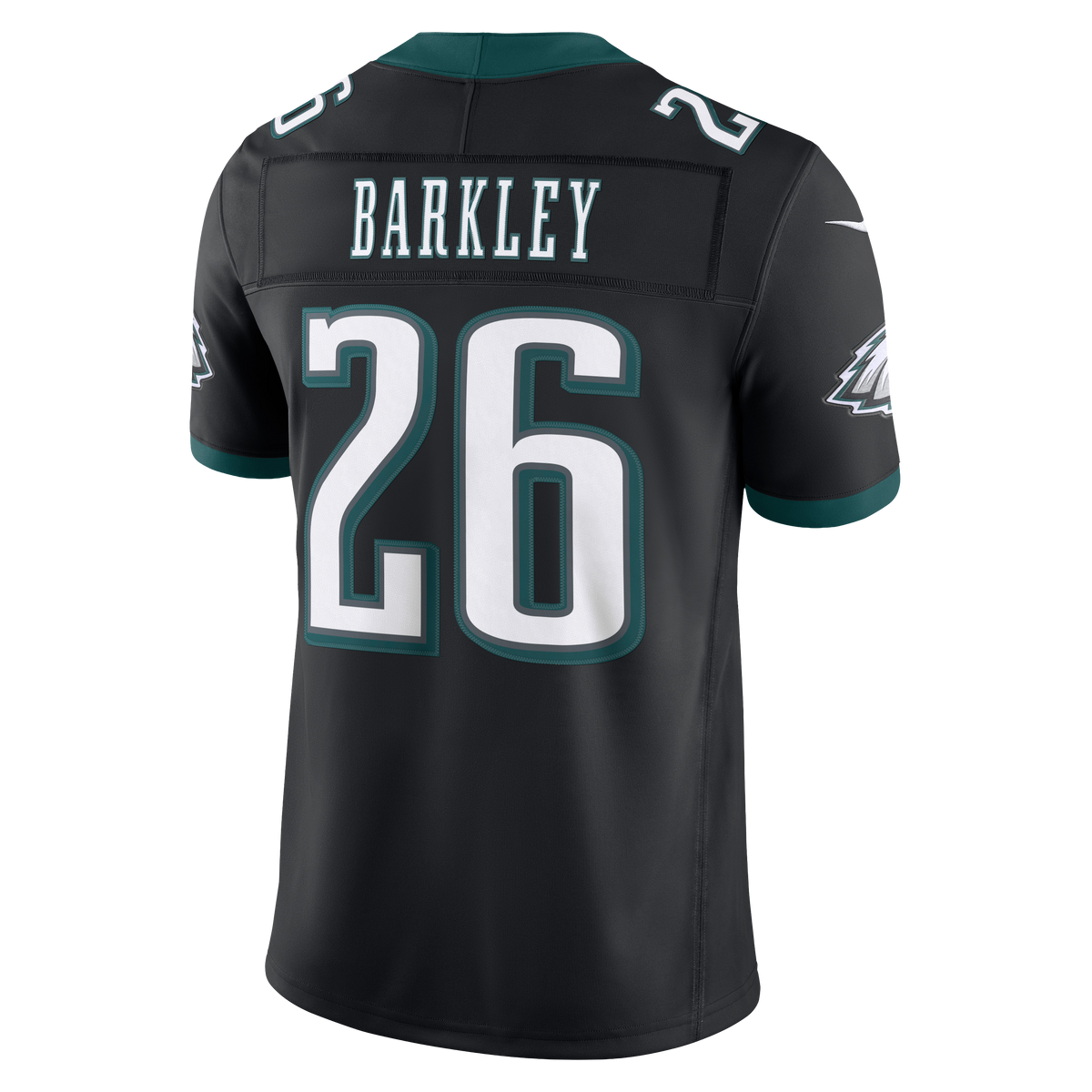 Philadelphia Eagles Saquon Barkley Nike Black Alternate Vapor F.U.S.E. Stitched Limited Jersey