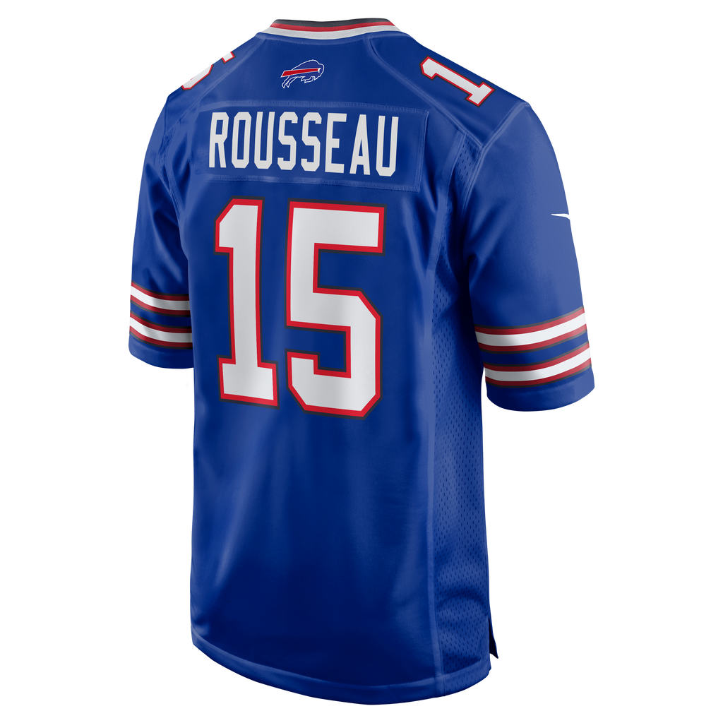 Buffalo Bills Gregory Rousseau Nike Royal Team Game Jersey