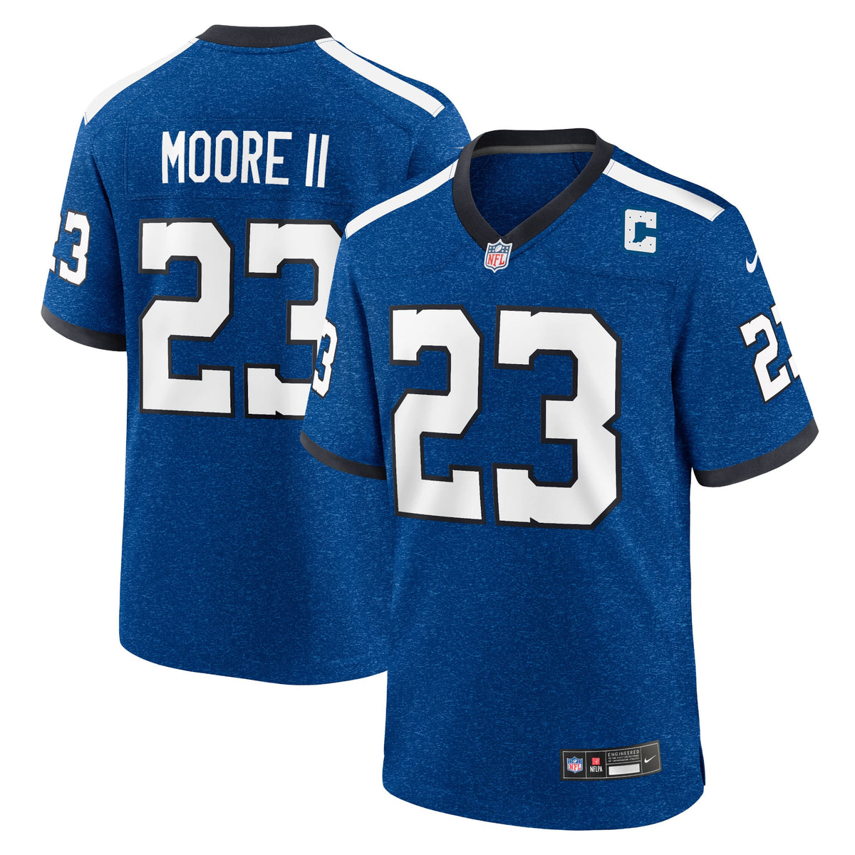 Indianapolis Colts Kenny Moore II Nike Royal Indiana Nights Alternate Game Jersey
