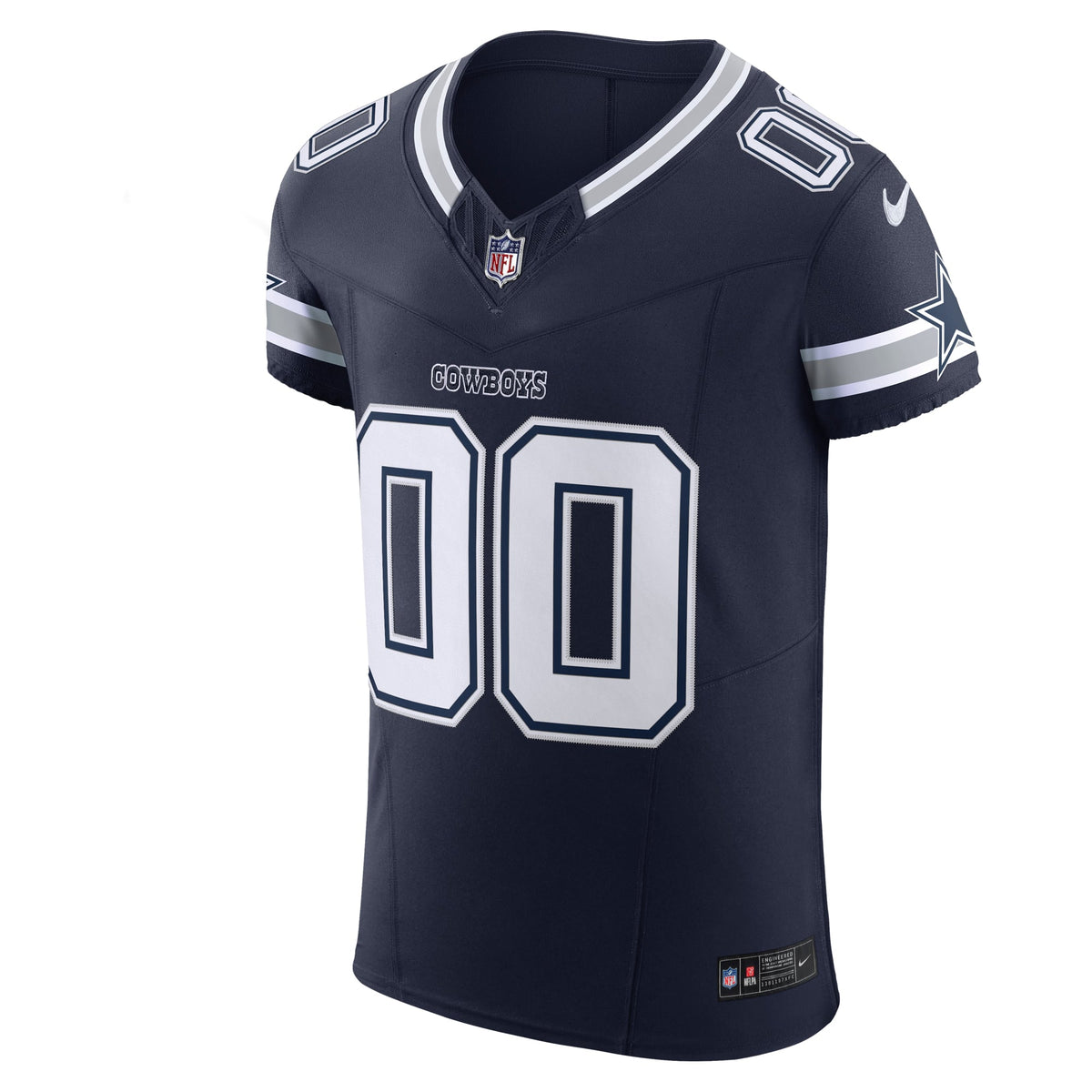 Dallas Cowboys Nike Navy Vapor F.U.S.E. Elite Custom Jersey