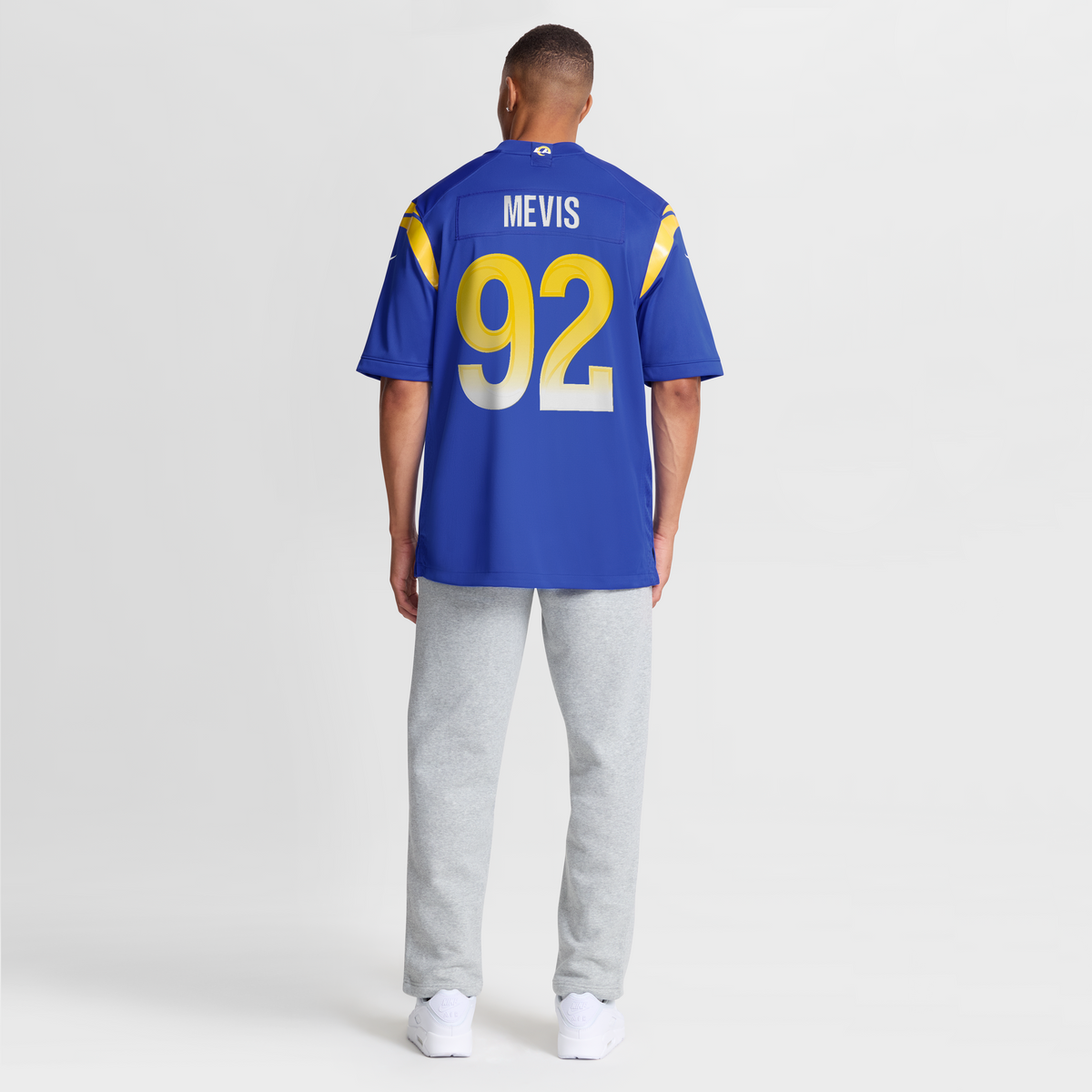 Los Angeles Rams Harrison Mevis Nike Royal Team Game Jersey