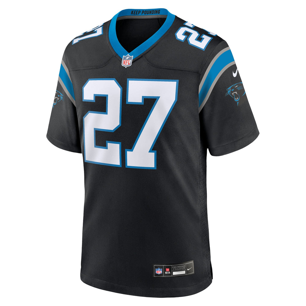 Carolina Panthers Isaiah Simmons Nike Black Team Game Jersey