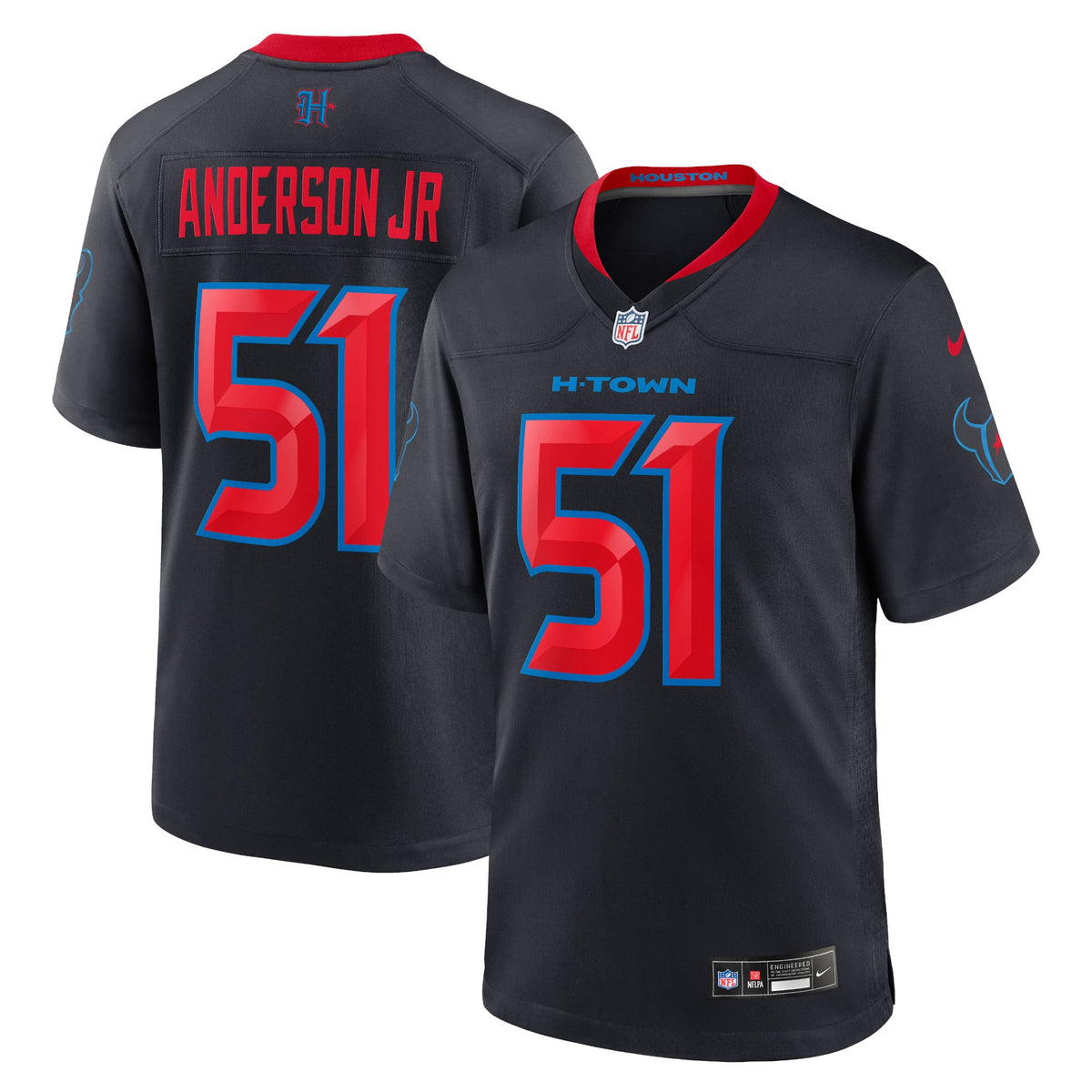 Houston Texans Will Anderson Jr. Nike White Game Jersey