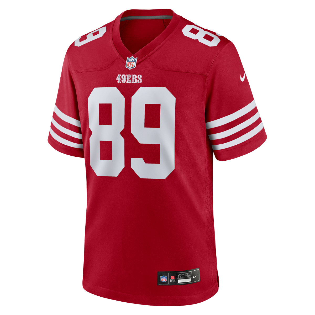 San Francisco 49ers Luke Farrell Nike Scarlet Team Game Jersey