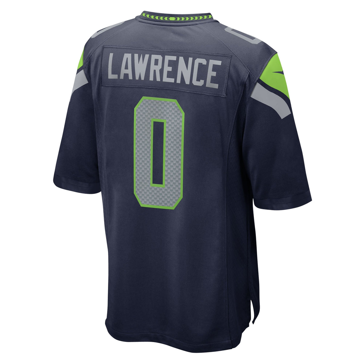 Seattle Seahawks DeMarcus Lawrence Nike College Navy Team Game Jersey