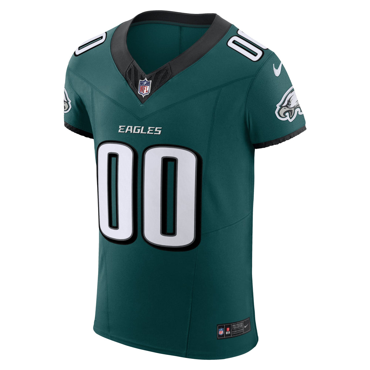 Philadelphia Eagles Nike Midnight Green Team Vapor F.U.S.E. Elite Custom Jersey