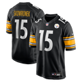 Pittsburgh Steelers Ben Skowronek Nike Black Team Game Jersey