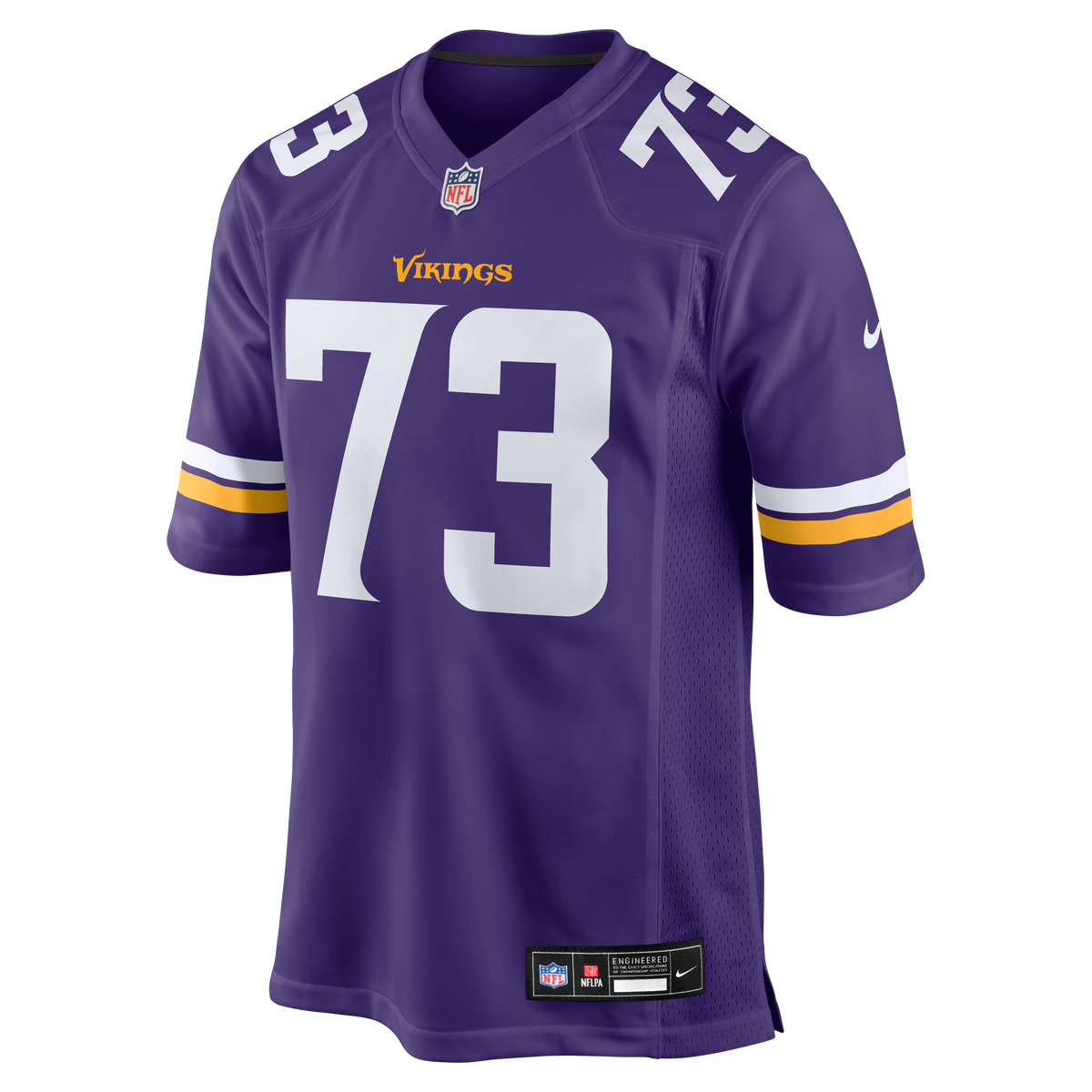 Minnesota Vikings Walter Rouse Nike Purple Team Game Jersey