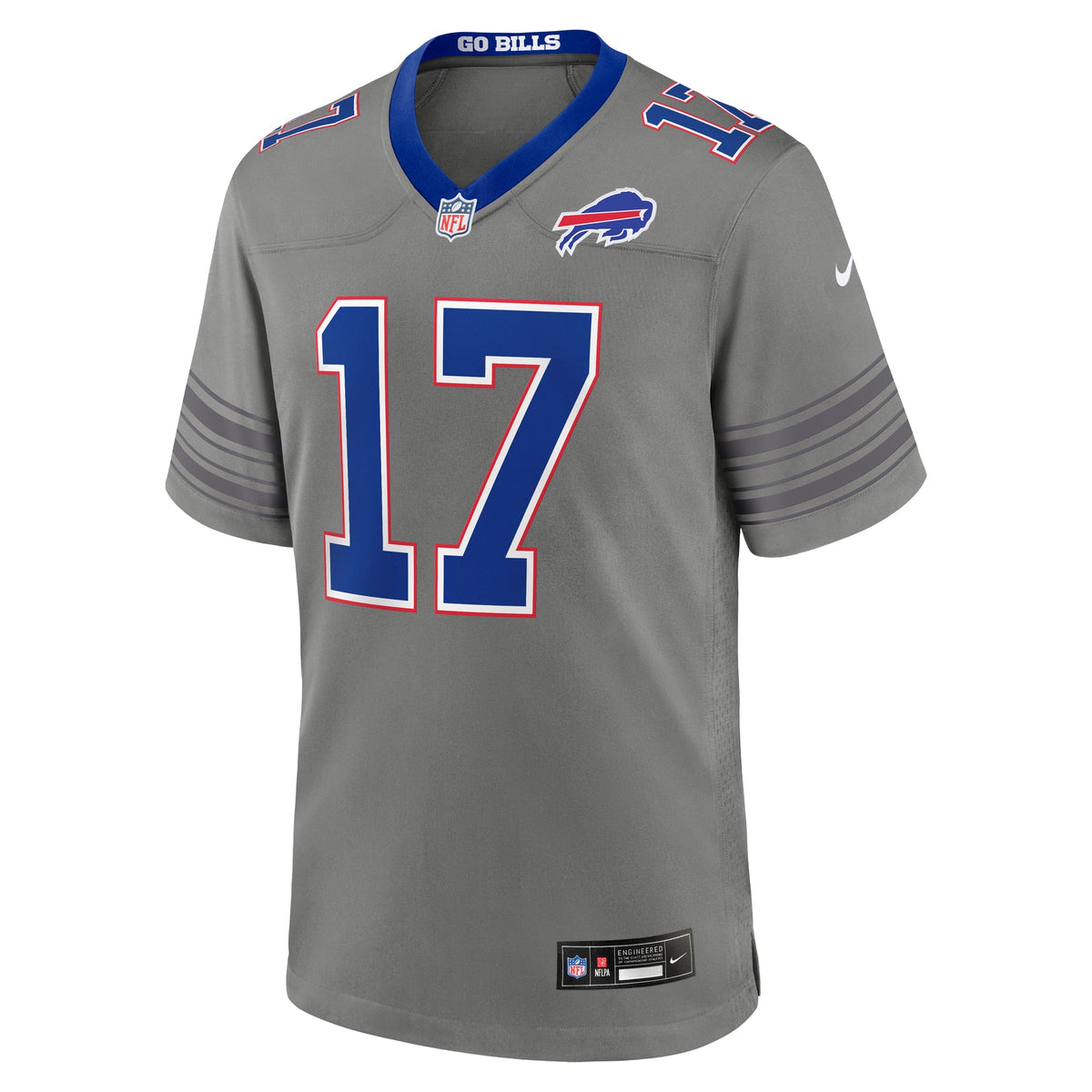Buffalo Bills Josh Allen Nike White White Game Player Jersey