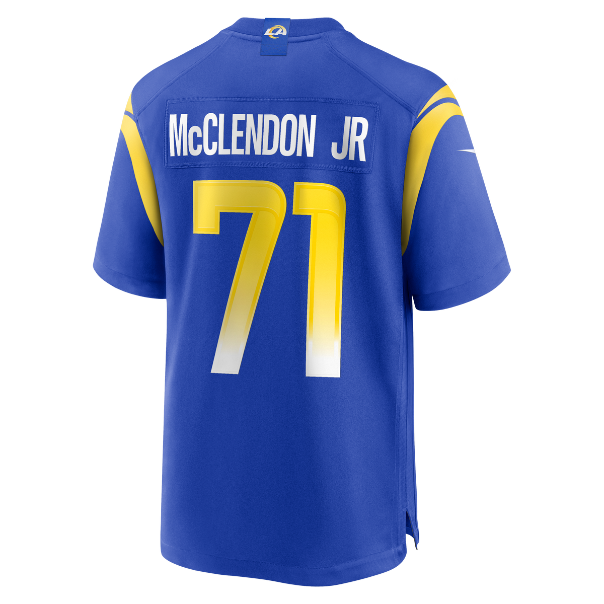 Los Angeles Rams Warren McClendon Jr. Nike Royal Team Game Jersey