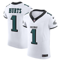 Philadelphia Eagles Jalen Hurts Nike White Vapor F.U.S.E. Elite Jersey