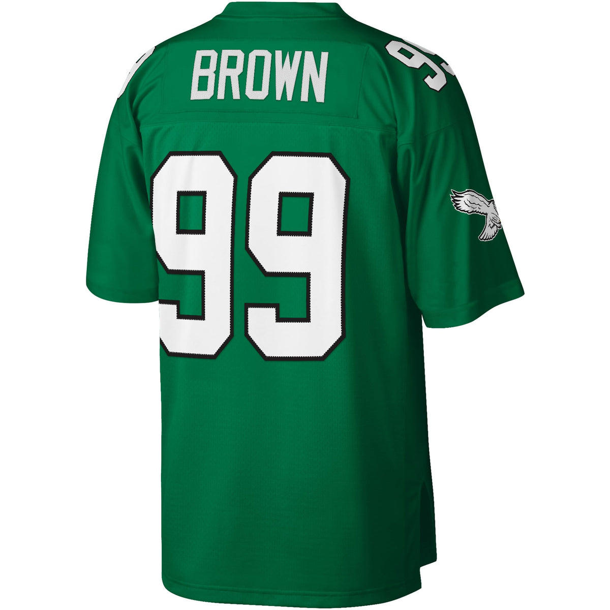 Philadelphia Eagles Jerome Brown Mitchell & Ness Kelly Green Legacy Replica Jersey