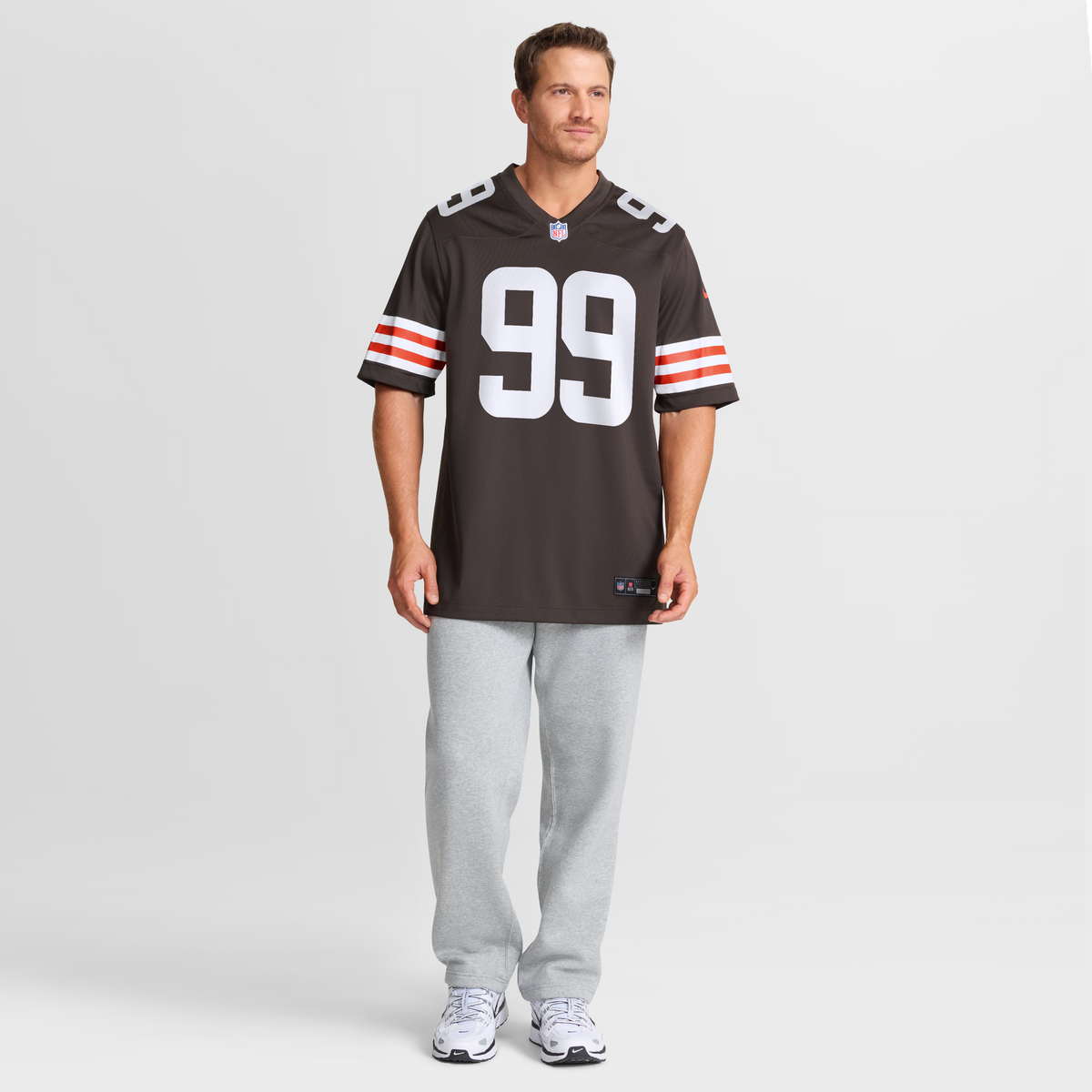 Cleveland Browns Logan Fano Nike Brown Team Game Jersey