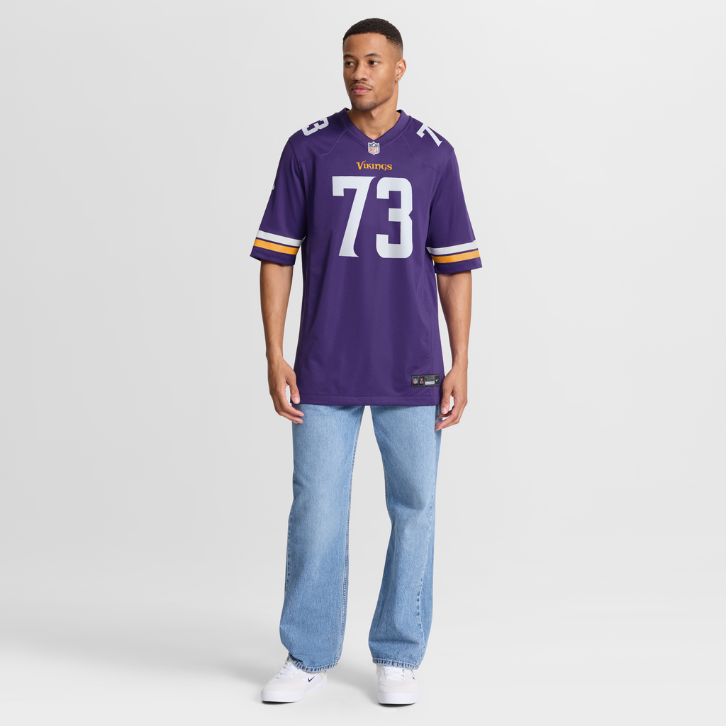 Minnesota Vikings Walter Rouse Nike Purple Team Game Jersey