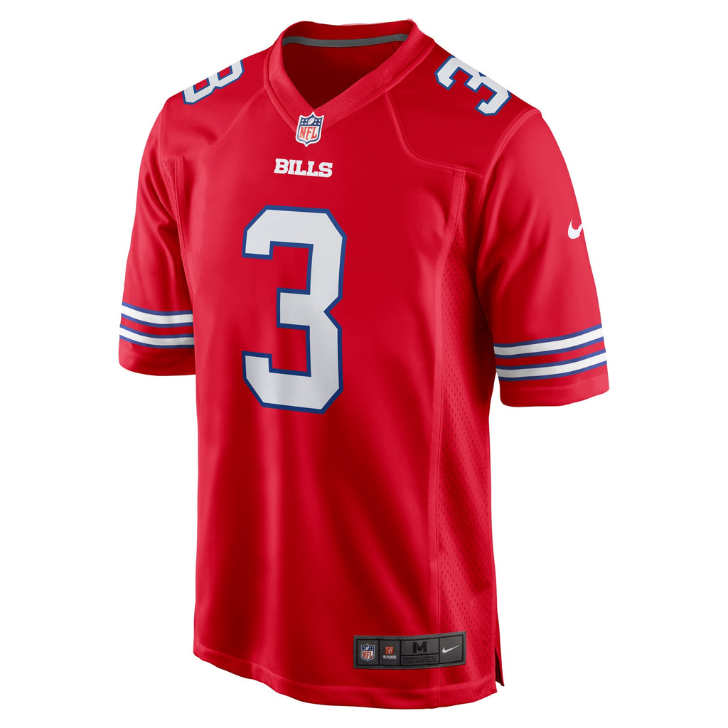 Buffalo Bills Damar Hamlin Nike Red Alternate Game Jersey