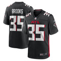 Atlanta Falcons Natrone Brooks Nike Black Team Game Jersey