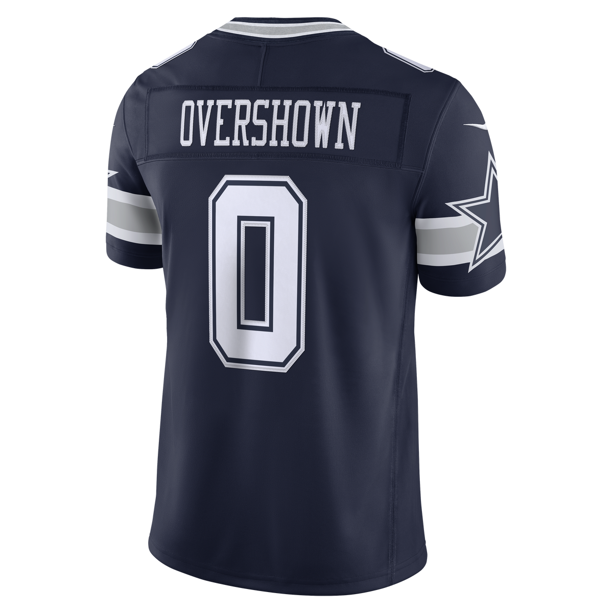Dallas Cowboys DeMarvion Overshown Nike Navy Team Vapor F.U.S.E. Stitched Limited Jersey