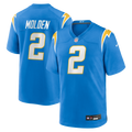 Los Angeles Chargers Elijah Molden Nike Powder Blue Team Game Jersey