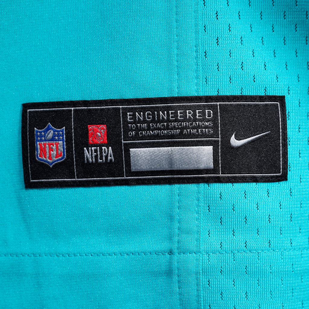 Miami Dolphins Chris Johnson Nike Aqua Team Game Jersey