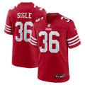 San Francisco 49ers Marques Sigle Nike Scarlet Team Game Jersey