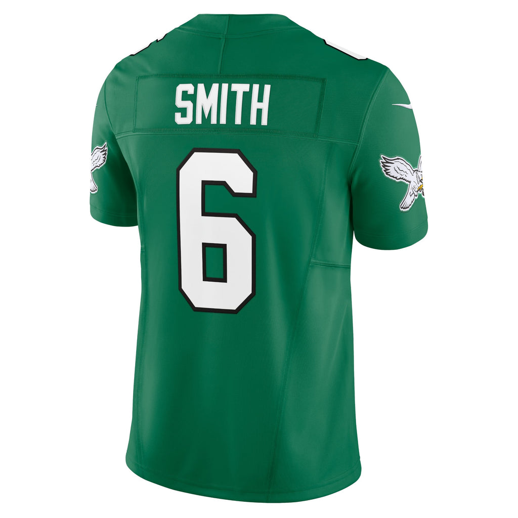 Philadelphia Eagles DeVonta Smith Nike Kelly Green Vapor F.U.S.E. Limited Jersey