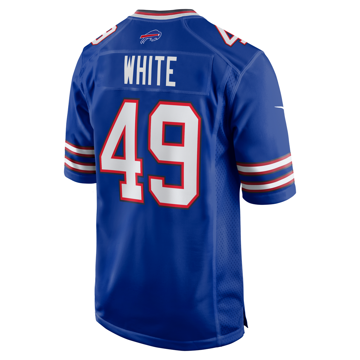 Buffalo Bills DaShaun White Nike Royal Team Game Jersey