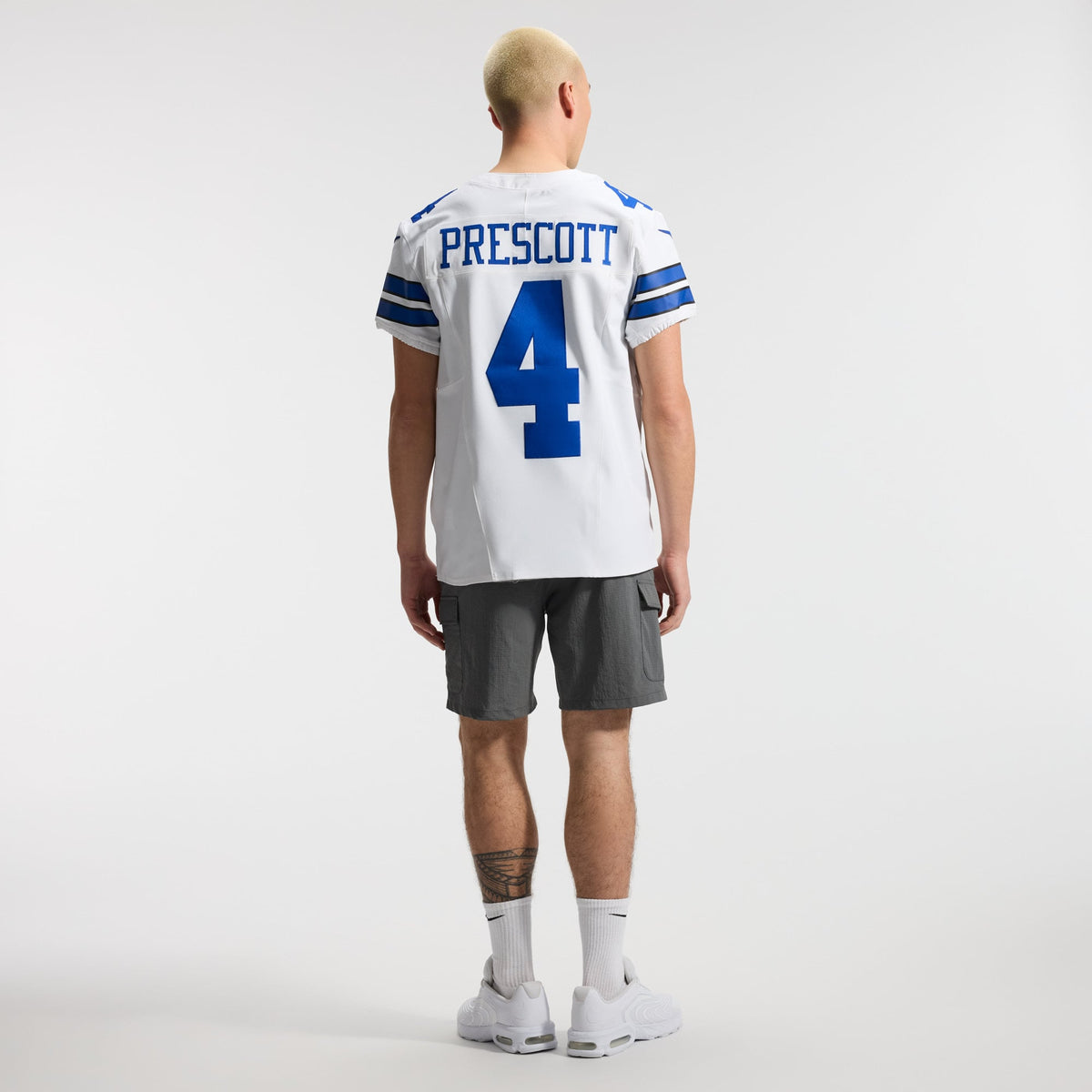 Dallas Cowboys Dak Prescott Nike White Vapor F.U.S.E. Elite Jersey