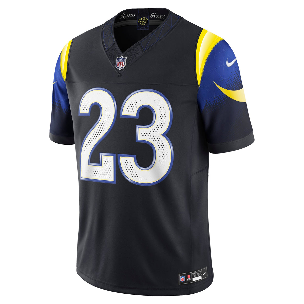 Los Angeles Rams Kyren Williams Nike Dark Blue Rivalries Collection Stitched Limited Jersey