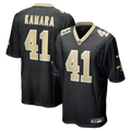 New Orleans Saints Alvin Kamara Nike Black Game Jersey