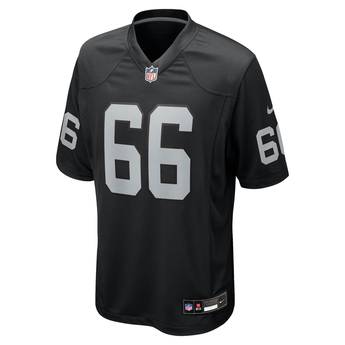 Las Vegas Raiders Dylan Parham Nike Black Game Player Jersey