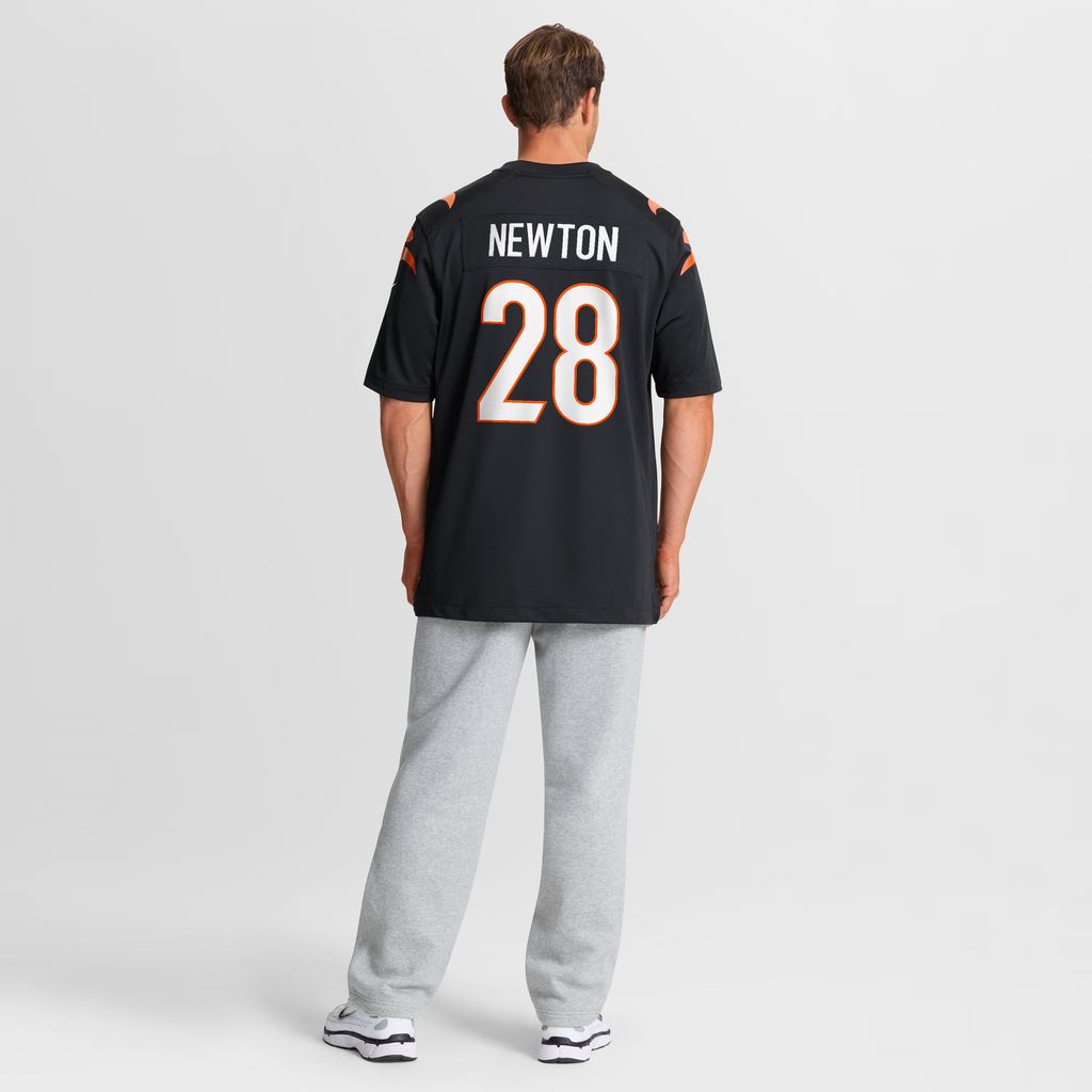 Cincinnati Bengals Josh Newton Nike Black Game Jersey