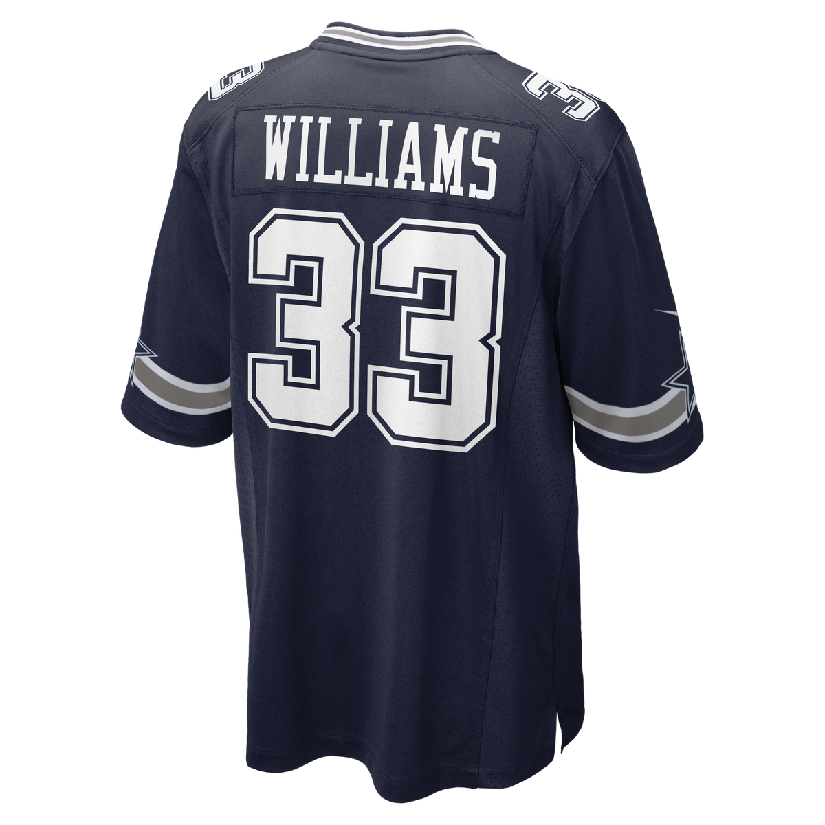 Dallas Cowboys Javonte Williams Nike Navy Team Game Jersey