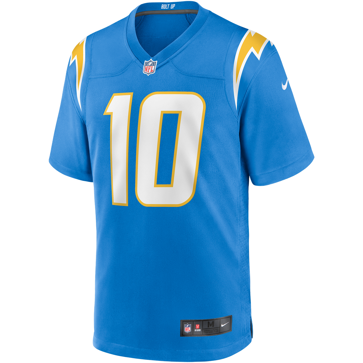 Los Angeles Chargers Justin Herbert Nike Powder Blue Player Game Jersey