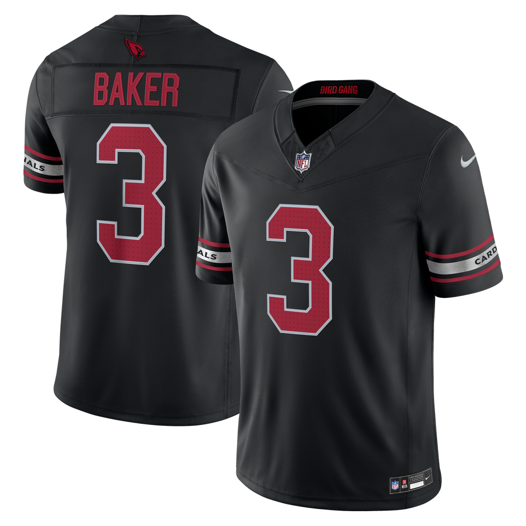 Arizona Cardinals Budda Baker Nike Black Alternate Vapor F.U.S.E. Stitched Limited Jersey