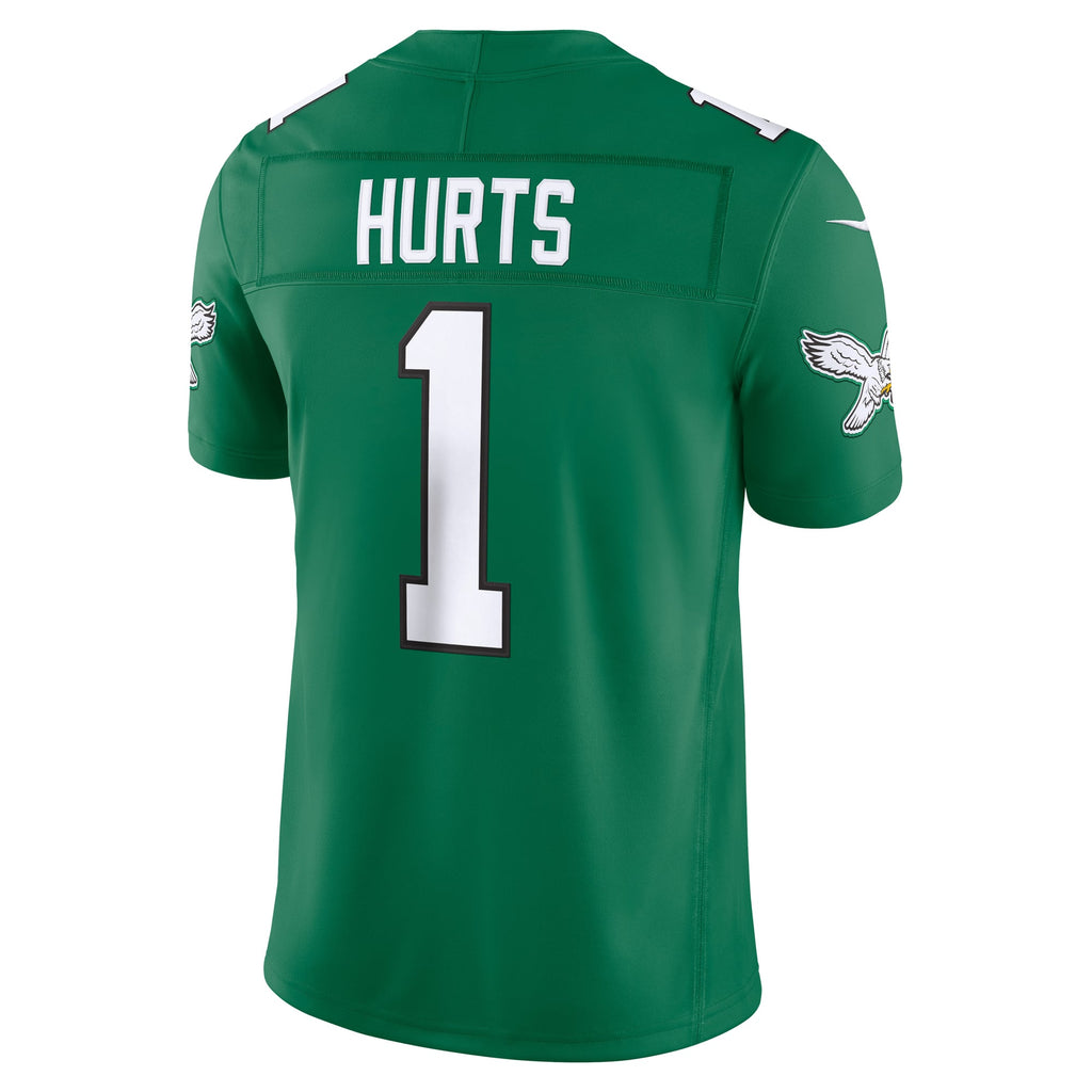 Philadelphia Eagles Jalen Hurts Nike Midnight Green Team Vapor F.U.S.E. Stitched Limited Jersey