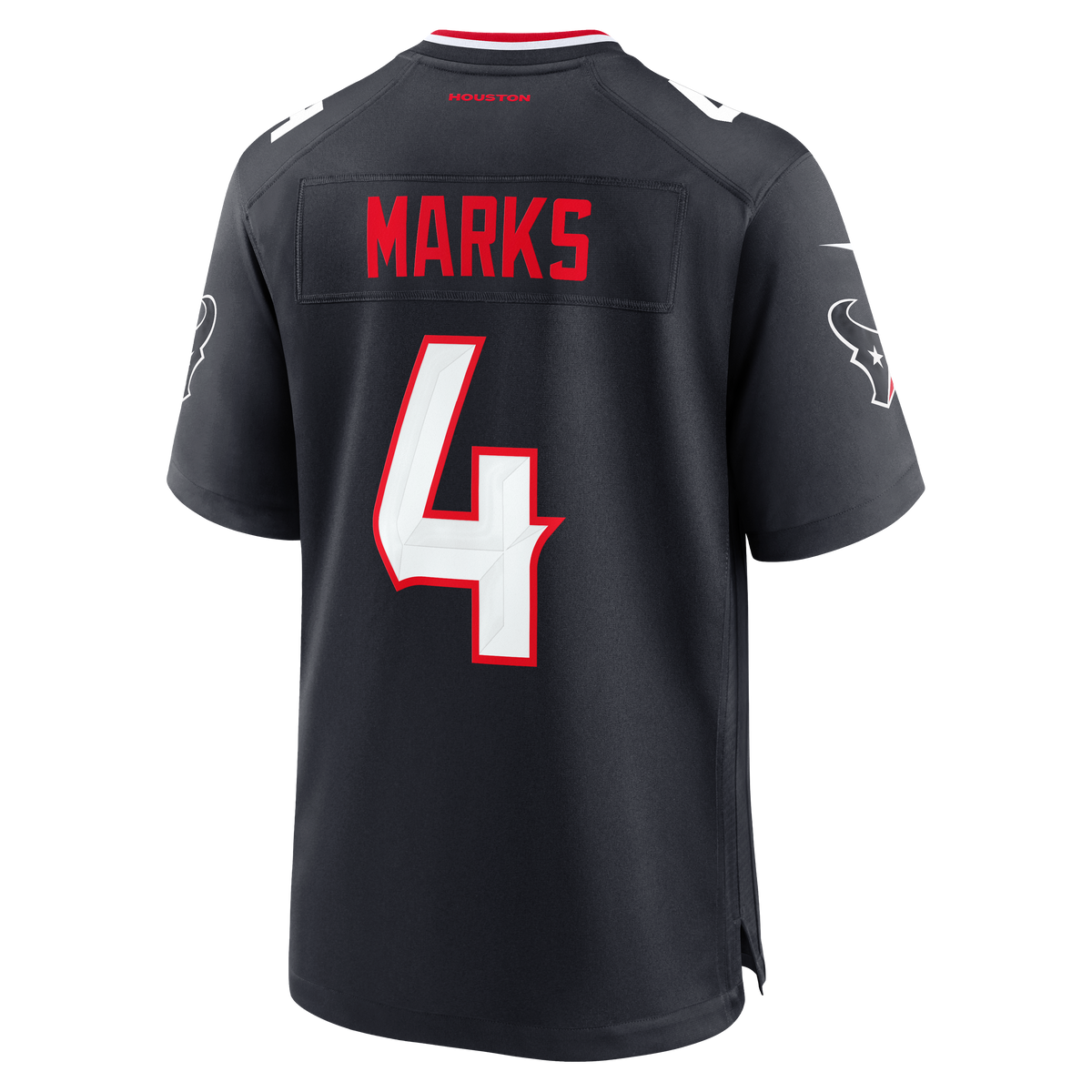 Houston Texans Woody Marks Nike Navy Team Game Jersey