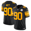 Pittsburgh Steelers T.J. Watt Nike Black Alternate Vapor F.U.S.E. Stitched Limited Jersey