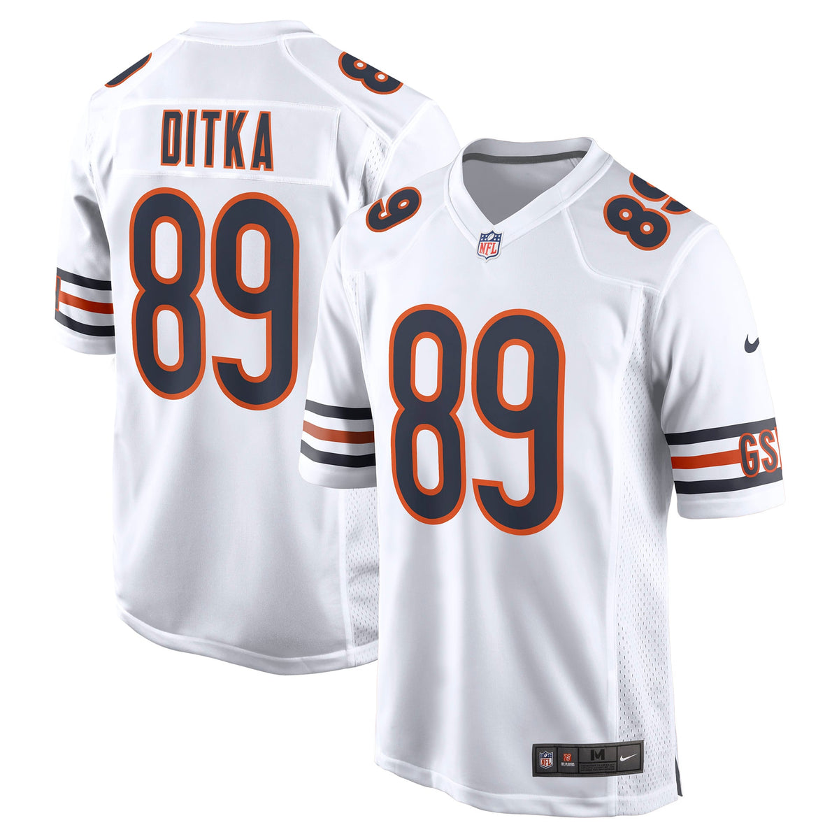 Chicago Bears Mike Ditka Nike Navy Game Retired Player Jersey