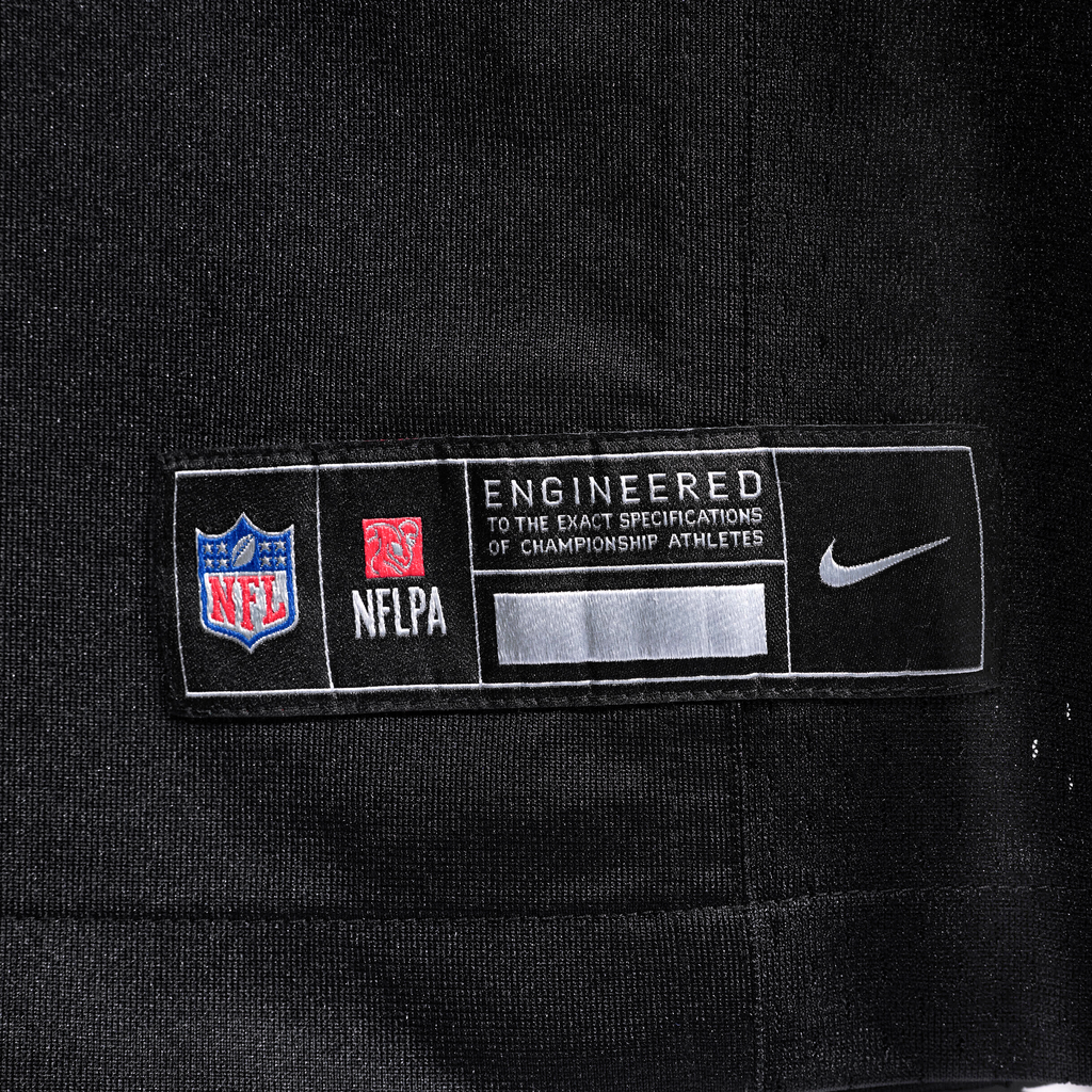 New Orleans Saints Barry Wesley Nike Black Team Game Jersey