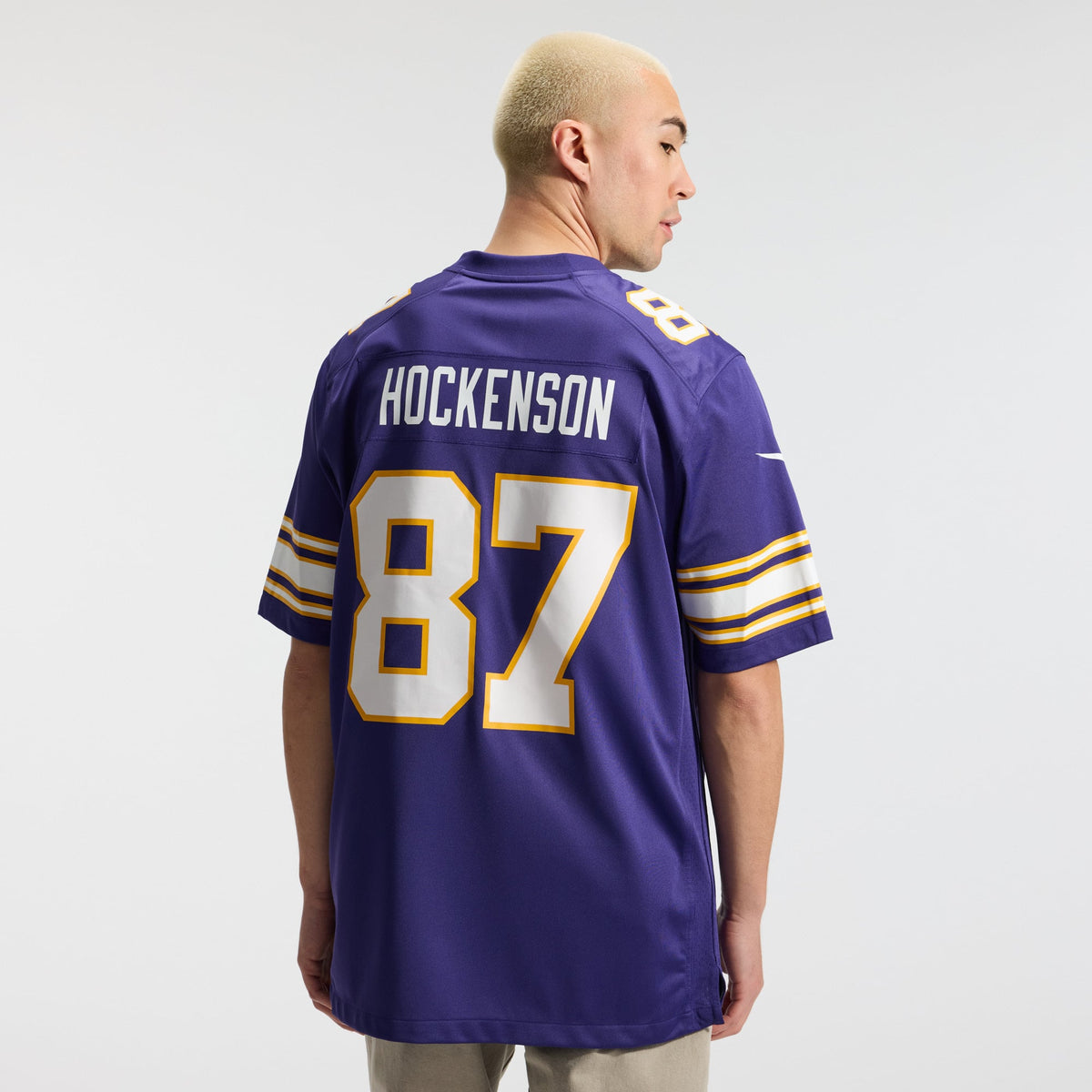 Minnesota Vikings T.J. Hockenson Nike Purple Classic Player Game Jersey