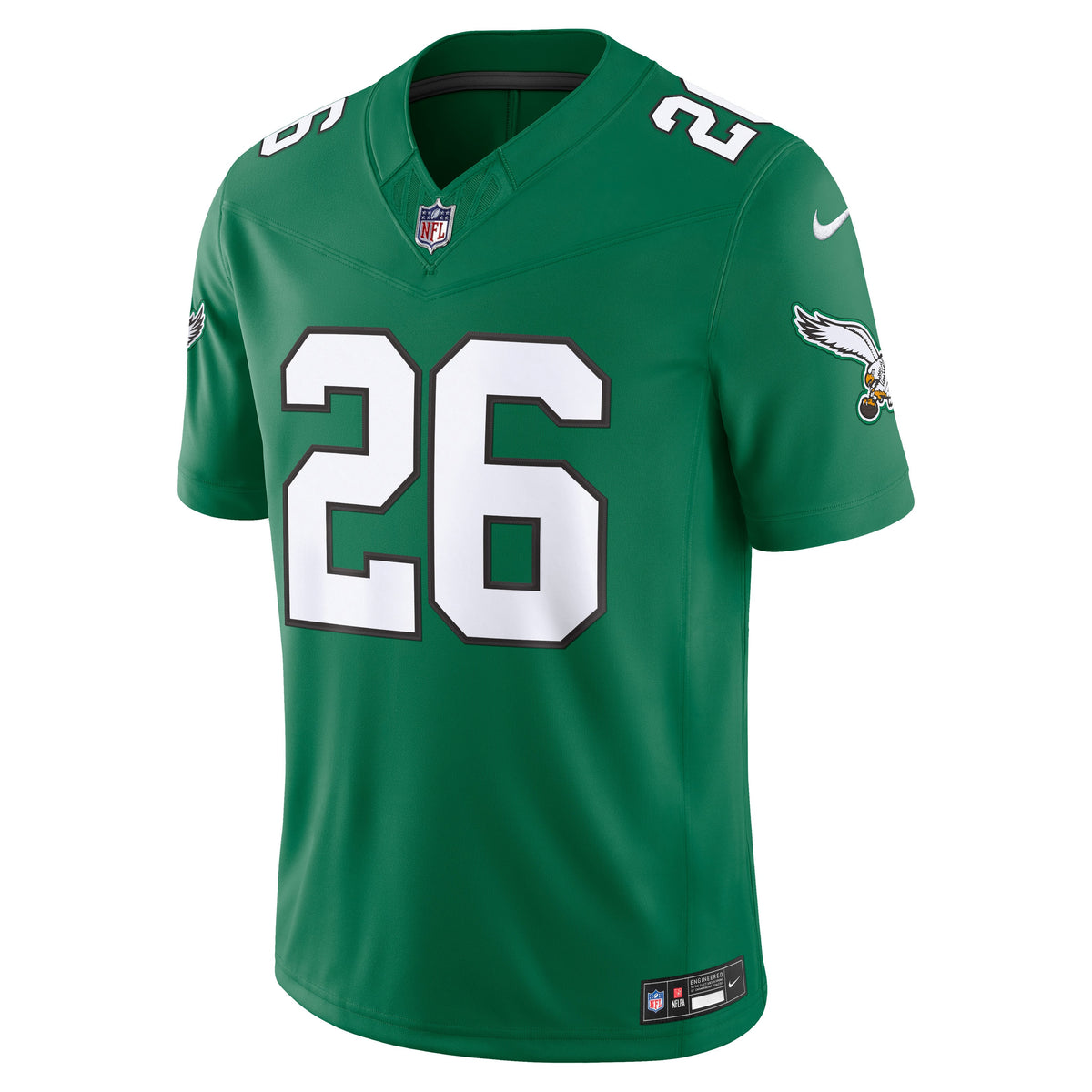 Philadelphia Eagles Saquon Barkley Nike Black Alternate Vapor F.U.S.E. Stitched Limited Jersey