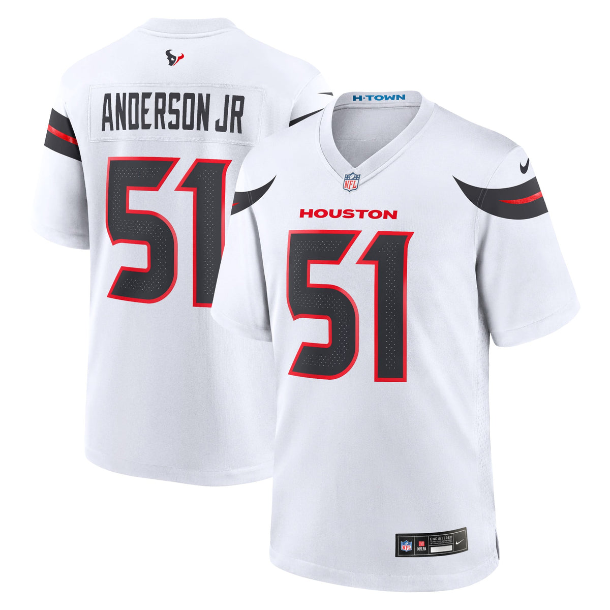 Houston Texans Will Anderson Jr. Nike Red Alternate Game Jersey
