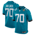 Jacksonville Jaguars Cole Van Lanen Nike Teal Game Player Jersey