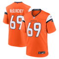 Denver Broncos Mike McGlinchey Nike Orange Team Game Jersey