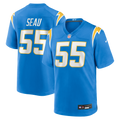 Los Angeles Chargers Junior Seau Nike Powder Blue Game Retired Player Jersey
