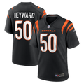 Cincinnati Bengals Shaka Heyward Nike Black Team Game Jersey