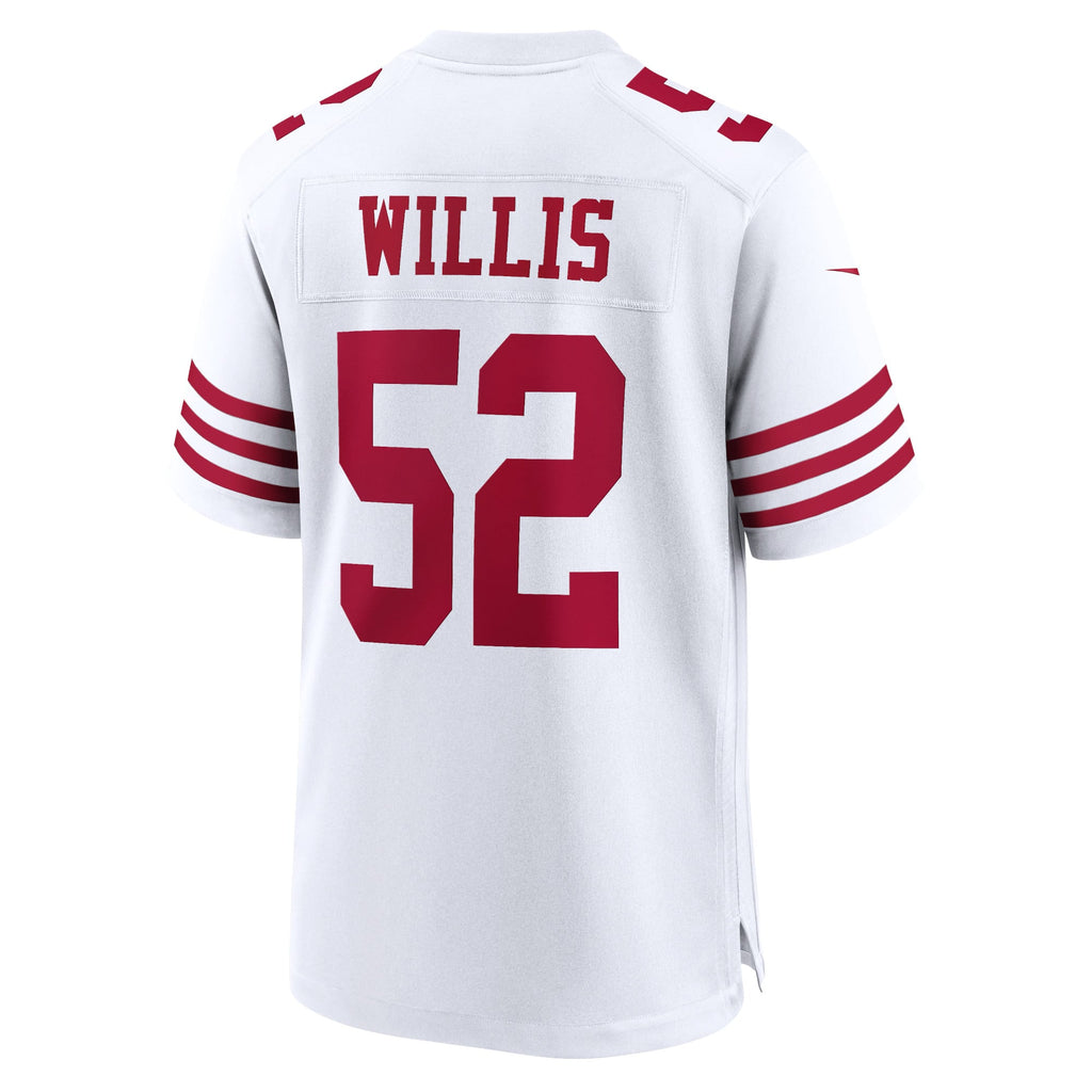 San Francisco 49ers Patrick Willis Nike White Retired Player Game Jersey
