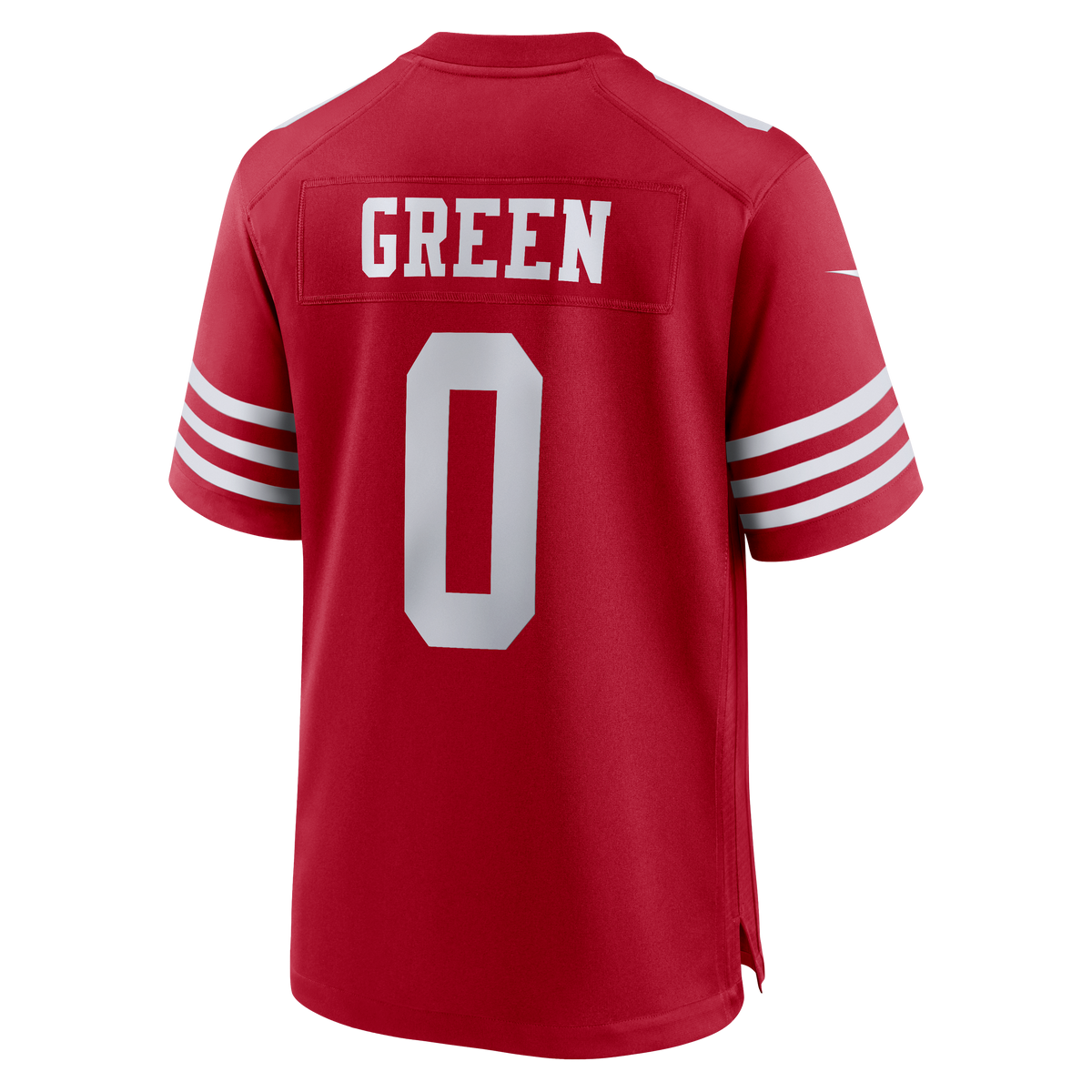 San Francisco 49ers Renardo Green Nike Scarlet Game Jersey