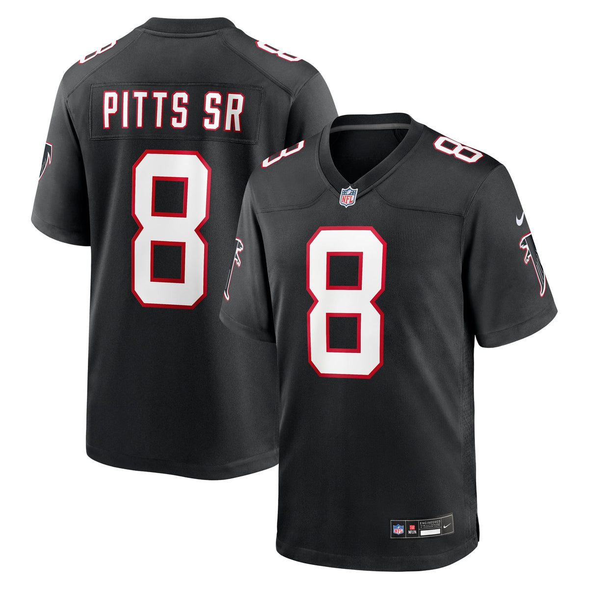 Atlanta Falcons Kyle Pitts Sr. Nike Red Game Jersey
