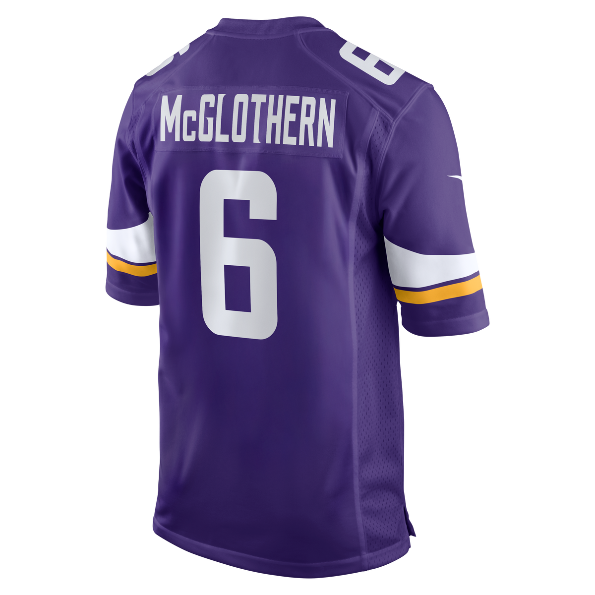 Minnesota Vikings Dwight McGlothern Nike Purple Team Game Jersey